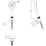 Tay sen tắm AMERICAN STANDARD WF-6145 1361450000 - Ảnh 2