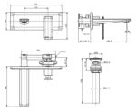 Vòi lavabo AMERICAN STANDARD WF-2416 1124160000 3 lỗ nóng  lạnh - Ảnh 2