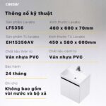 Tủ lavabo CAESAR LF5356 EH15356AV - Ảnh 2