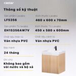Tủ lavabo CAESAR LF5356 EH15356AW7V - Ảnh 2
