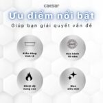Chậu lavabo đặt bàn CAESAR LF5356 - Ảnh 7