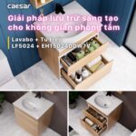 Tủ lavabo CAESAR LF5024 EH15024DDW7V - Ảnh 11