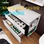 Tủ lavabo CAESAR LF5028 EH15028DDRV - Ảnh 9
