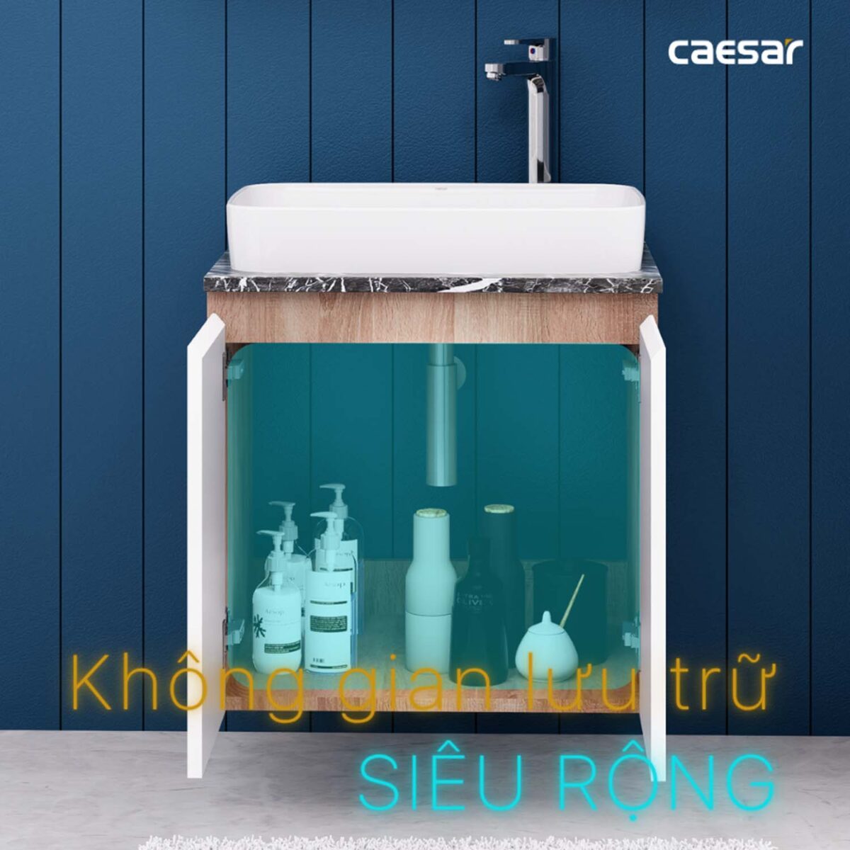 Tủ lavabo CAESAR L5262 EH46002AWV - Ảnh 10