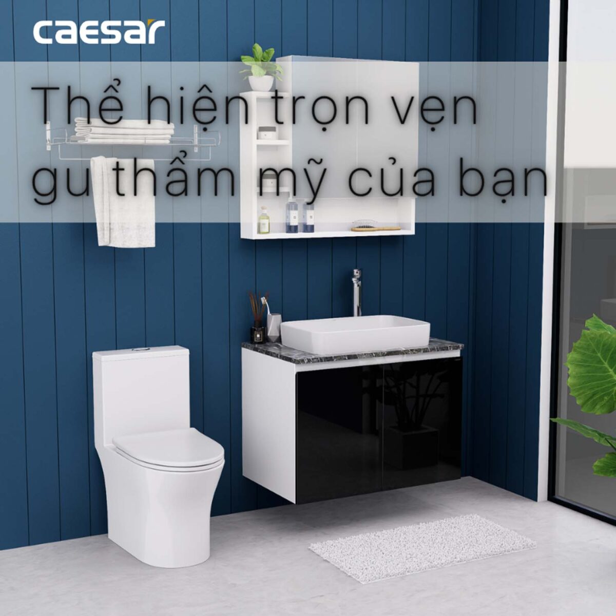 Tủ lavabo CAESAR L5262 EH48002ADV - Ảnh 5