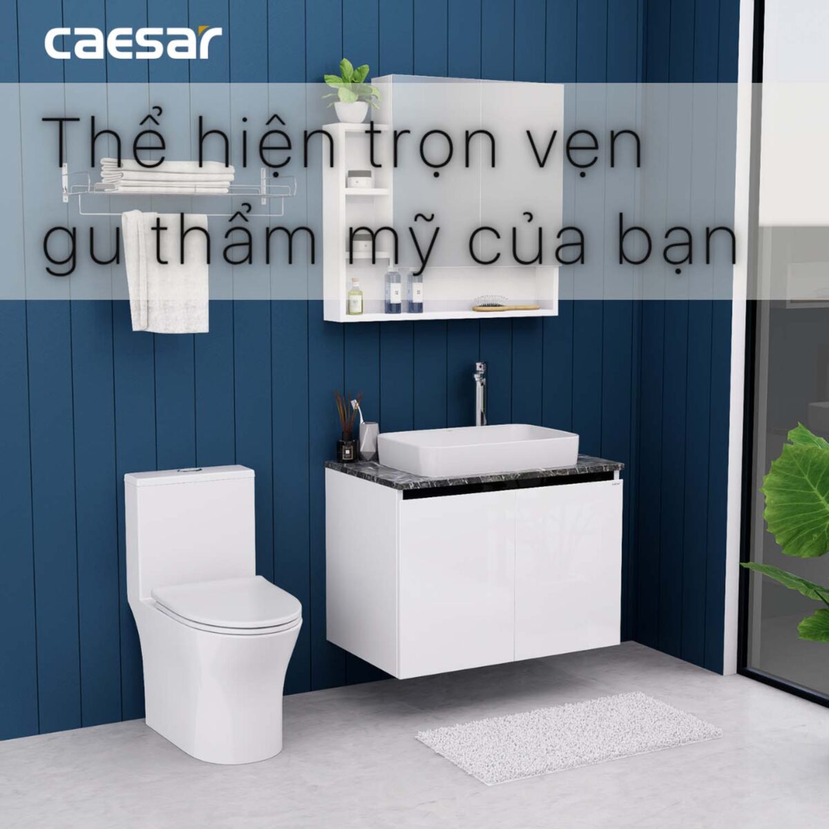 Tủ lavabo CAESAR L5262 EH48002AV - Ảnh 5