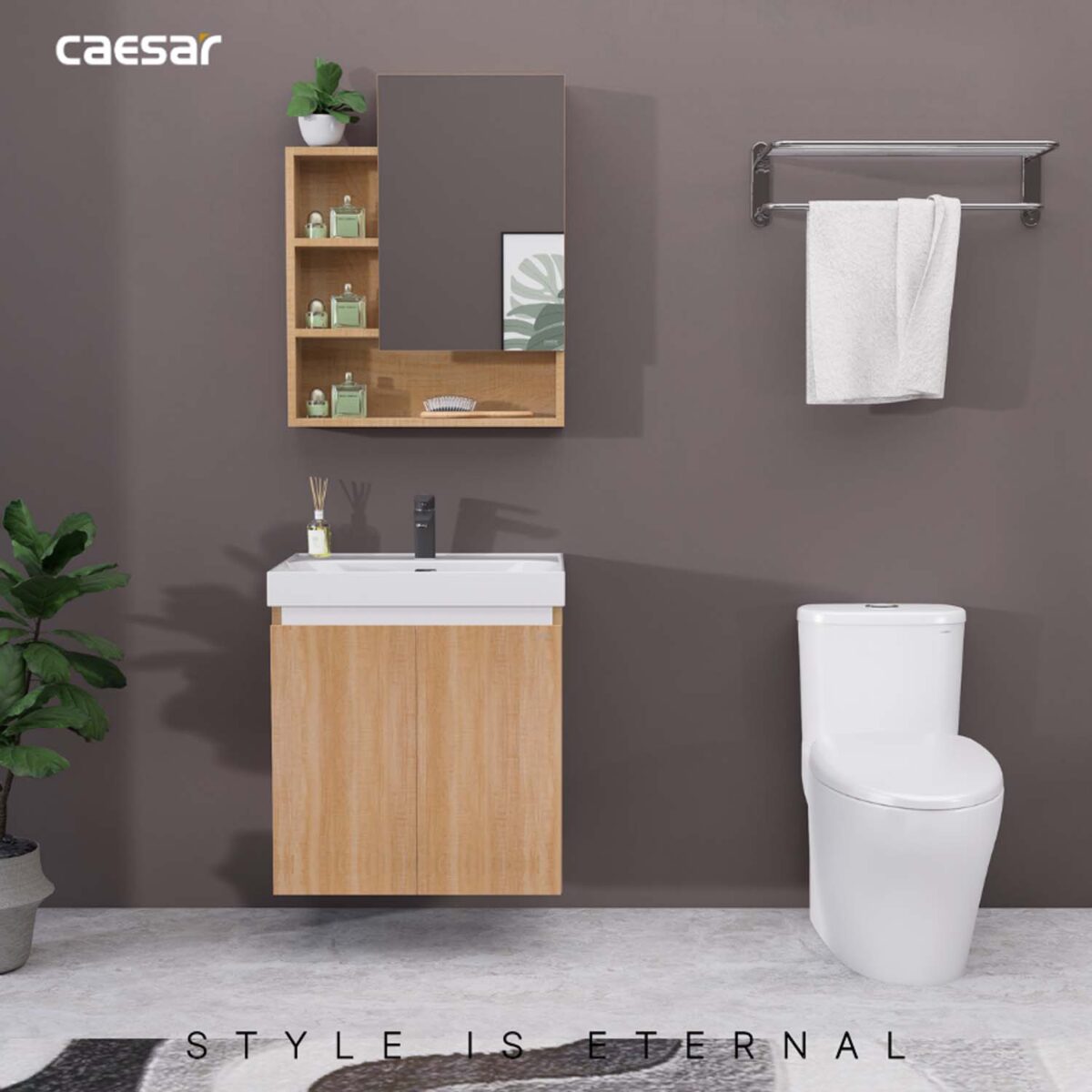 Tủ lavabo CAESAR LF5356 EH15356AW7V - Ảnh 13