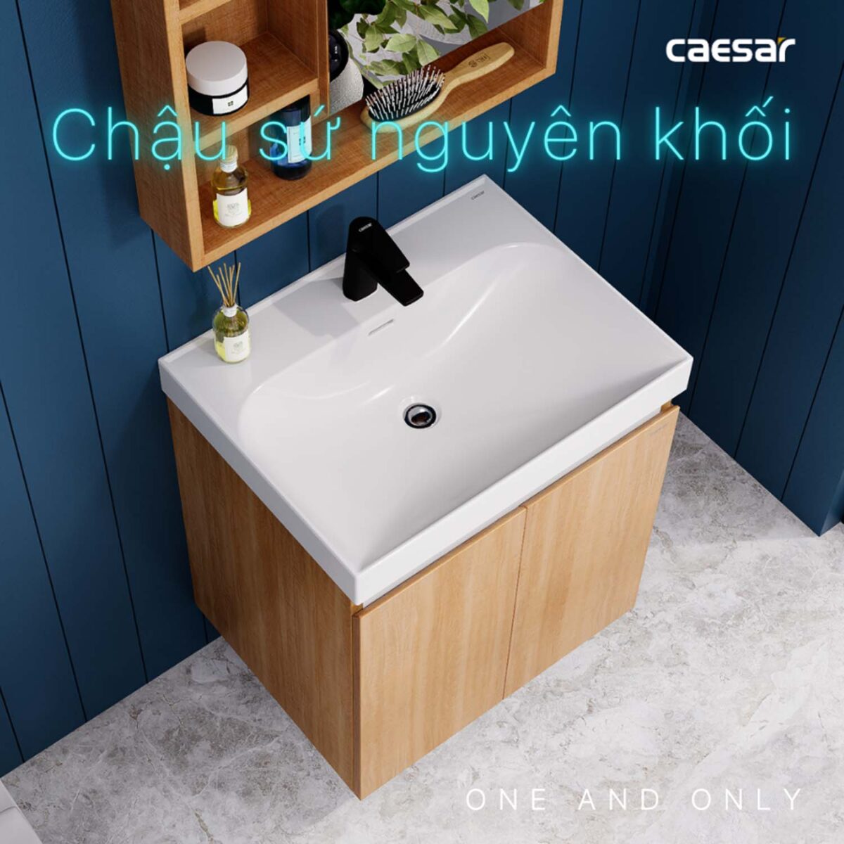 Tủ lavabo CAESAR LF5356 EH15356AW7V - Ảnh 6
