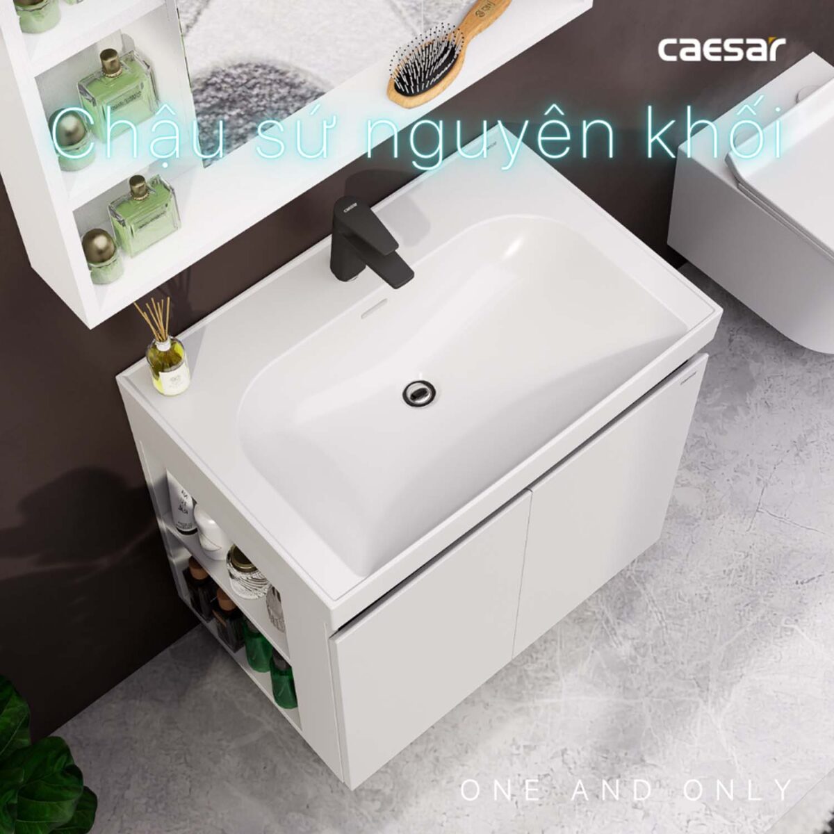 Tủ lavabo CAESAR LF5357 EH15357CLV - Ảnh 6