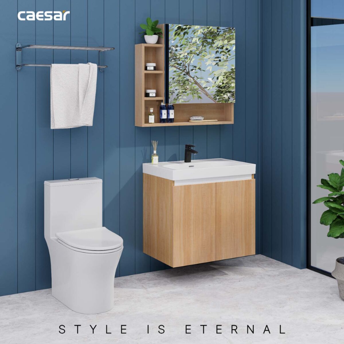 Tủ lavabo CAESAR LF5357 EH15357CRW7V - Ảnh 14