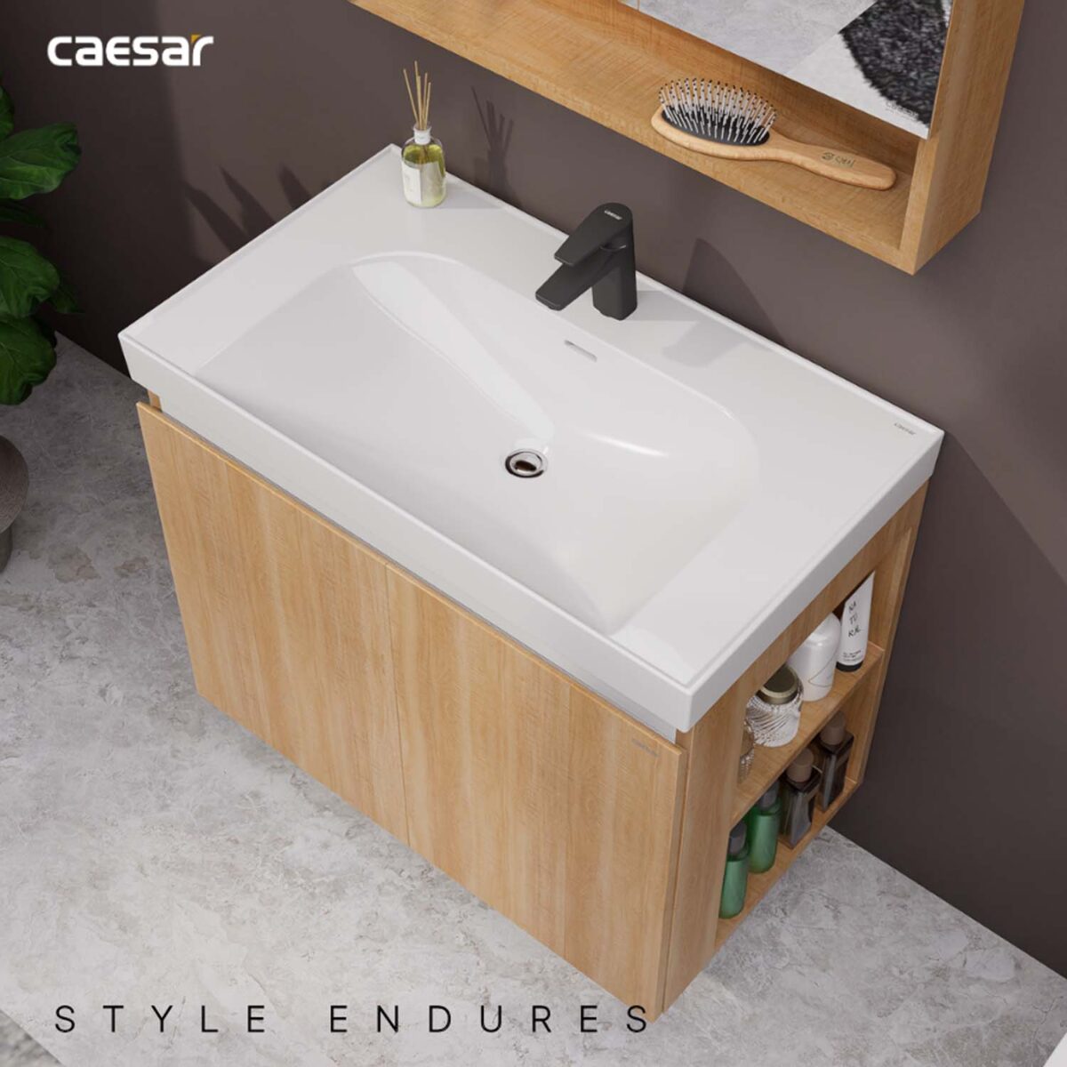 Tủ lavabo CAESAR LF5358 EH15358CRW7V - Ảnh 14