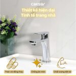 Vòi lavabo CAESAR B500CU nóng lạnh - Ảnh 7