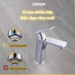Vòi lavabo CAESAR B500CU nóng lạnh - Ảnh 8
