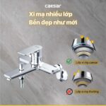 Vòi sen tắm CAESAR S503C nóng lạnh - Ảnh 7
