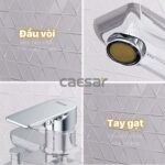 Vòi sen tắm CAESAR S503C nóng lạnh - Ảnh 9
