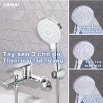 Vòi sen tắm CAESAR S503C nóng lạnh - Ảnh 11