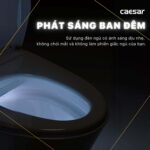 Bồn cầu thông minh CAESAR CD1342 TAF610H nắp rửa điện tử - Ảnh 25