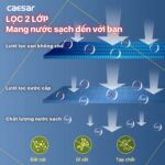 Bồn cầu thông minh CAESAR CD1342 TAF610H nắp rửa điện tử - Ảnh 26
