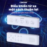 Bồn cầu thông minh CAESAR CD1342 TAF610H nắp rửa điện tử - Ảnh 29