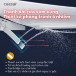 Bồn cầu thông minh CAESAR CD1342 TAF710H nắp rửa điện tử - Ảnh 23