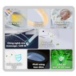 Bồn cầu thông minh CAESAR CD1342 TAF710H nắp rửa điện tử - Ảnh 9