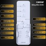 Bồn cầu thông minh CAESAR CD1342 TAF710H nắp rửa điện tử - Ảnh 28