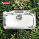 Chậu rửa bát inox KONOX Tari 9051SM 1 hố - Ảnh 4