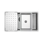 Chậu rửa bát inox KONOX Dekor 8044SU 1 hố