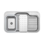 Chậu rửa bát inox KONOX Dekor 8048SU 1 hố