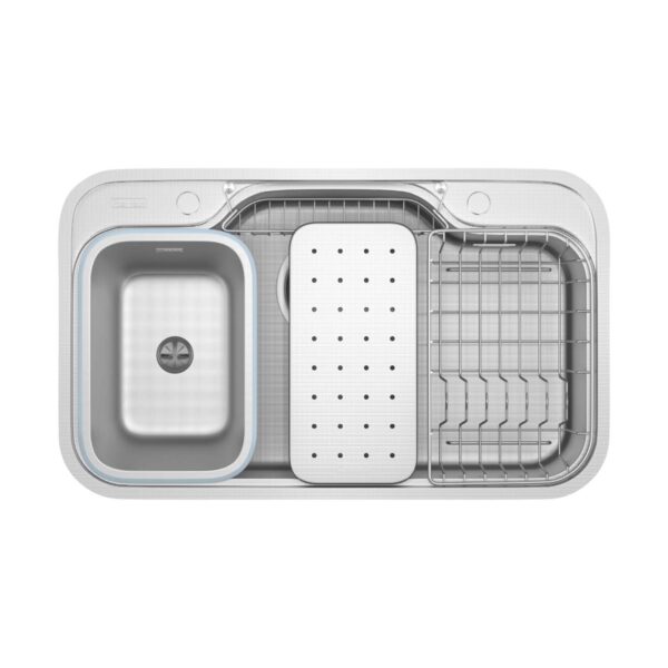 Chậu rửa bát inox KONOX Dekor 8048SU 1 hố