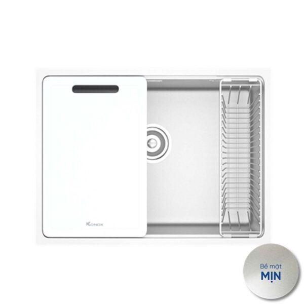 Chậu rửa bát inox KONOX Tari 6448SM 1 hố
