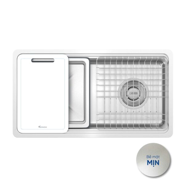 Chậu rửa bát inox KONOX Tari 780SM 1 hố