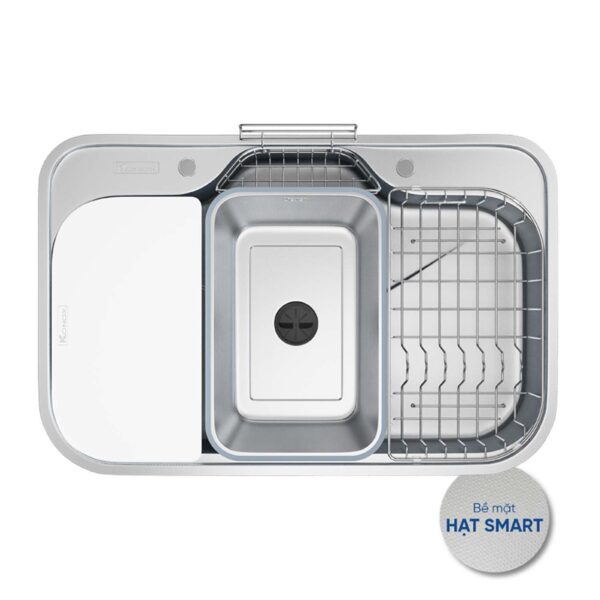 Chậu rửa bát inox KONOX Tari Smart 7851 1 hố