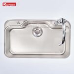 Chậu rửa bát inox KONOX Dekor 8048SU 1 hố - Ảnh 11
