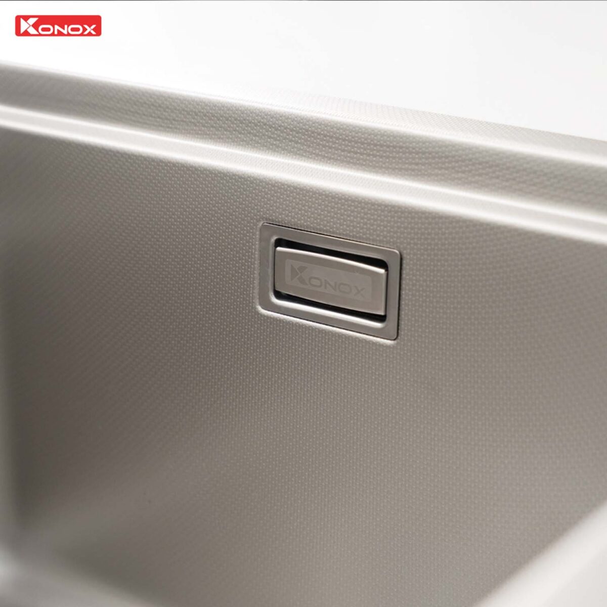 Chậu rửa bát inox KONOX KN8048TS Dekor 1 hố - Ảnh 16