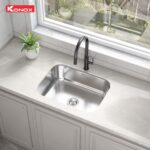 Chậu rửa bát inox KONOX Tari 5744SM 1 hố - Ảnh 5