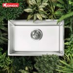 Chậu rửa bát inox KONOX Tari 7648SM 1 hố - Ảnh 4
