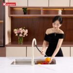 Chậu rửa bát inox KONOX Tari 780SM 1 hố - Ảnh 6