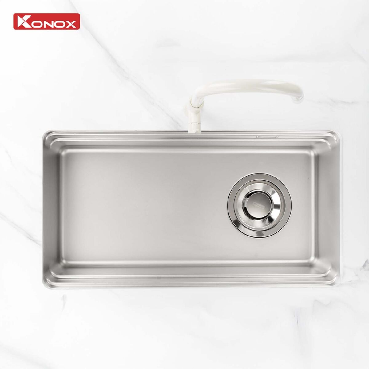Chậu rửa bát inox KONOX Tari 780SM 1 hố - Ảnh 12