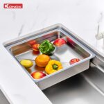 Chậu rửa bát inox KONOX Tari 780SM 1 hố - Ảnh 13