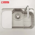 Chậu rửa bát inox KONOX Tari 7851SM 1 hố - Ảnh 5