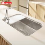Chậu rửa bát inox KONOX Tari 7851SM 1 hố - Ảnh 6