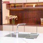 Chậu rửa bát inox KONOX Tari 870SM 1 hố - Ảnh 18