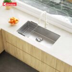 Chậu rửa bát inox KONOX Tari 870SM 1 hố - Ảnh 5
