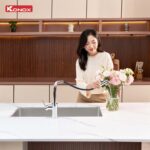 Chậu rửa bát inox KONOX Tari 870SM 1 hố - Ảnh 6