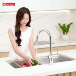 Chậu rửa bát inox KONOX Tari 8748SM 1 hố - Ảnh 5