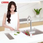 Chậu rửa bát inox KONOX Tari 8748SM 1 hố - Ảnh 6