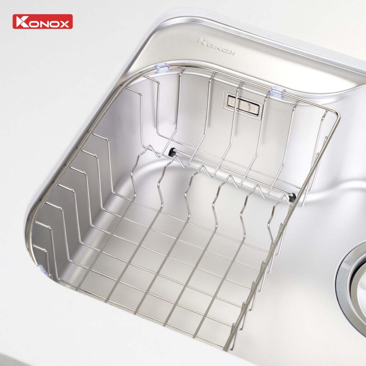 Chậu rửa bát inox KONOX Tari 9051SM 1 hố - Ảnh 23