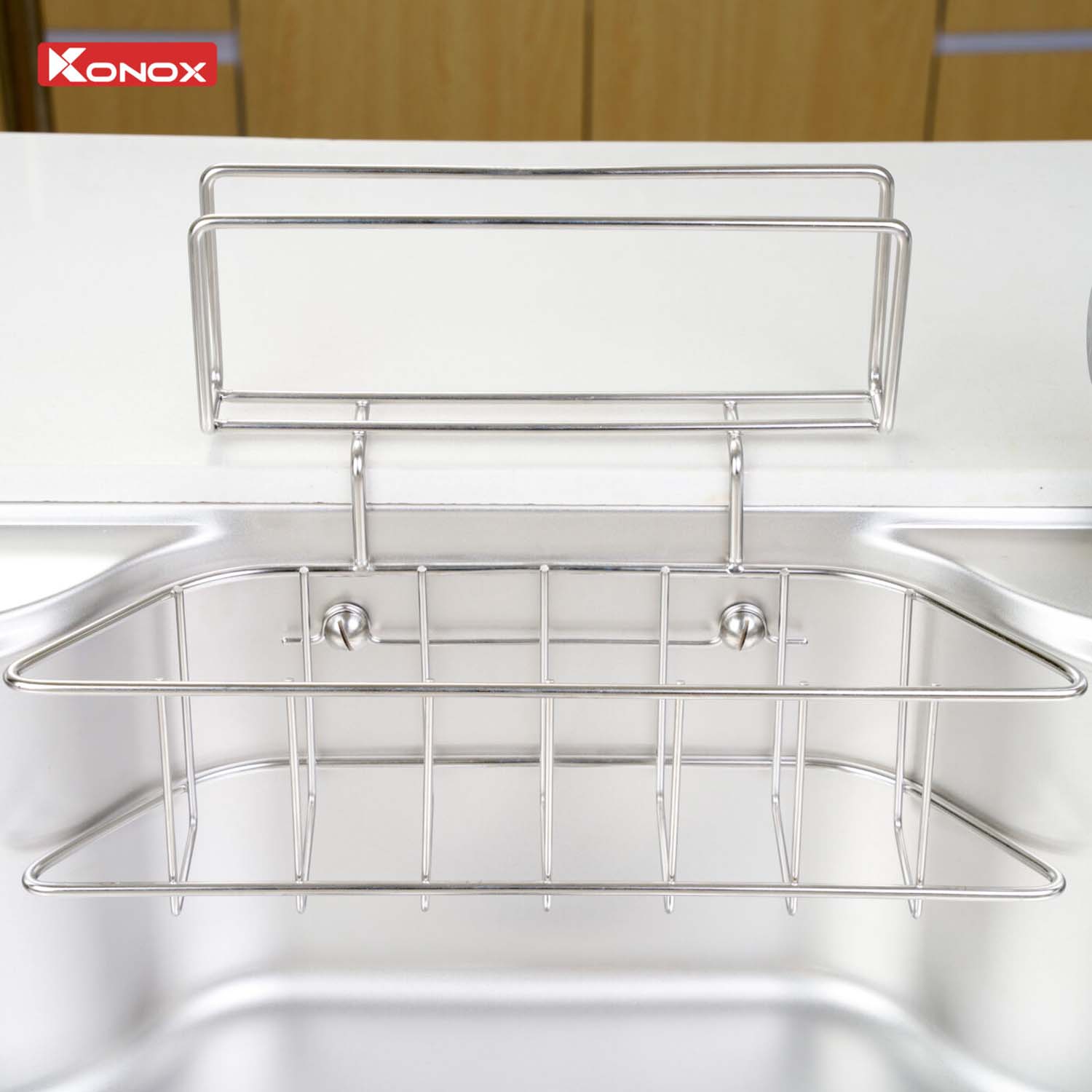 Chậu rửa bát inox KONOX Tari 9051SM 1 hố 6 hinh anh thuc te Chau rua bat inox KONOX Tari 9051SM 1 ho 17
