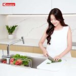 Chậu rửa bát inox KONOX Tari 9051SM 1 hố - Ảnh 12